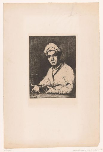 Young cook explaining a recipe