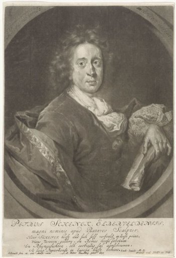 Self-Portrait of Pieter Schenk