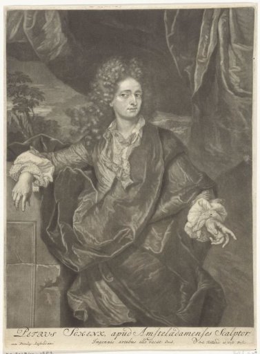 Self-Portrait of Pieter Schenk