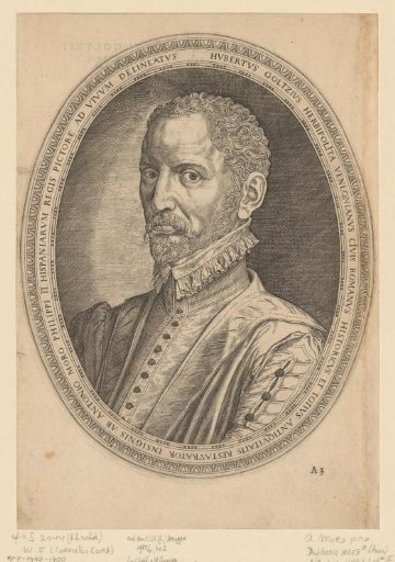 Portrait of Hubert Goltzius
