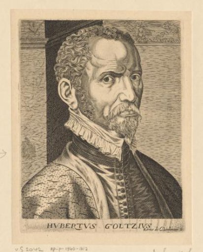 Portrait of Hubert Goltzius