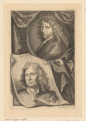 Portraits of Jacob Toorenvliet and Michiel van Musscher