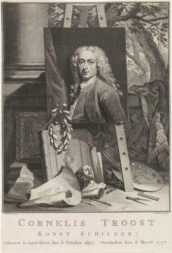 Portrait of Cornelis Troost