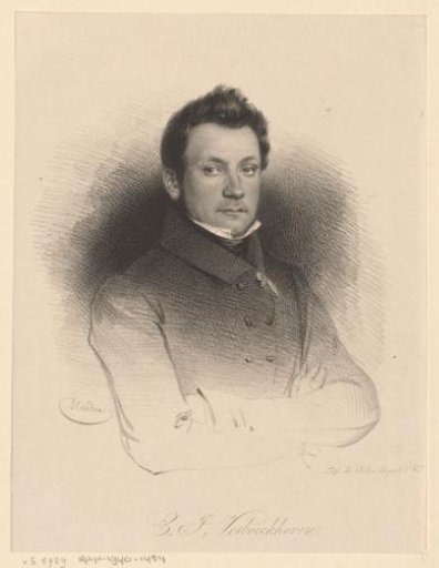 Portrait of Eugène Verboeckhoven