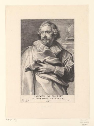Portrait of Karel van Mallery