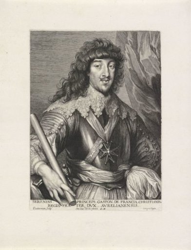 Portrait of Gaston Jean-Baptiste of France, Duke of Orléans