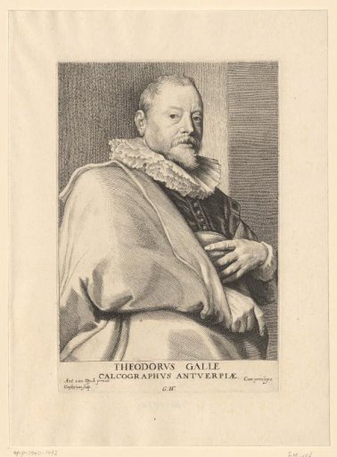 Portrait of Theodoor Galle