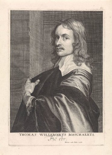 Portrait of Thomas Willeboirts Bosschaerts