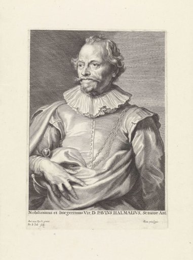 Portrait of Paul van Halmale