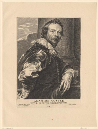 Portrait of Adam de Coster