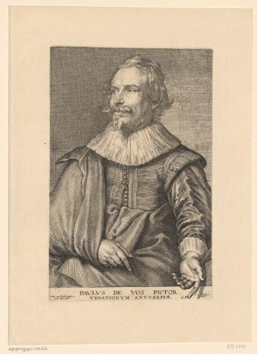 Portrait of Paul de Vos