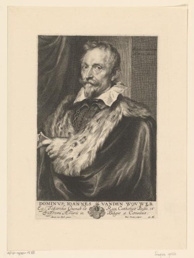 Portrait of Jan van den Wouwer at the age of 58