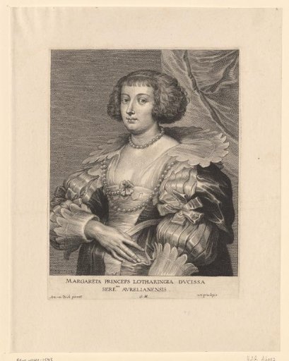 Portrait of Margaretha van Lotharingen