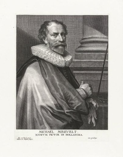 Portrait of Michiel Jansz. van Mierevelt