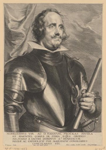 Portrait of Emanuel Frockas, Count of Feria