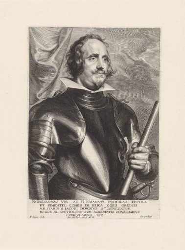 Portrait of Emanuel Frockas, Count of Feria