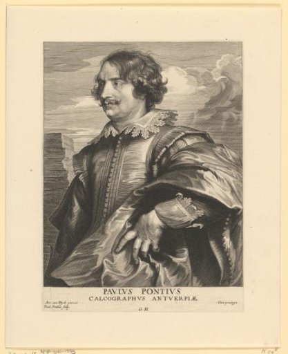 Portrait of Paulus Pontius