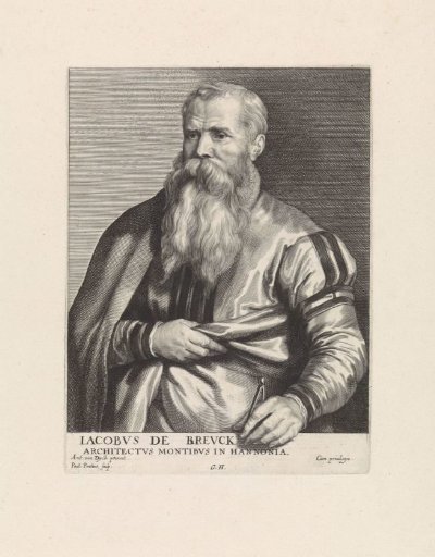 Portrait of the architect Jacob de Breuck