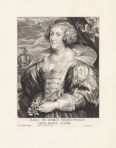 Portrait of Maria de' Medici, Queen of France
