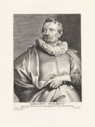 Portrait of the painter Adriaen van Stalbemt