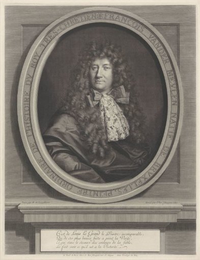 Portrait of Adam Frans van der Meulen