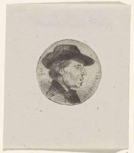 Portrait of Hendricus Johannes Scheeres