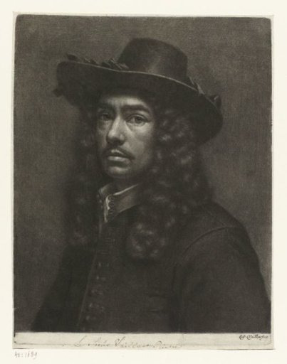 Self-portrait with a hat
