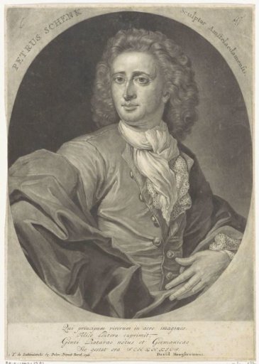 Self-Portrait of the Engraver and Publisher Pieter Schenk