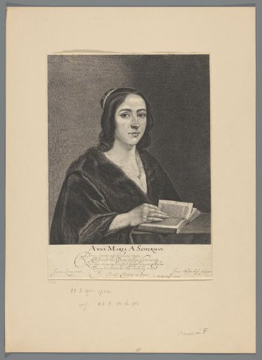 Portrait of Anna Maria van Schurman