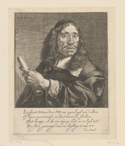 Portrait of Jan Vos