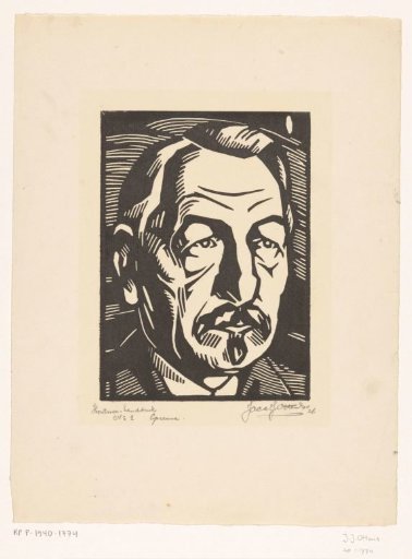 Portrait of Pieter Jelles Troelstra