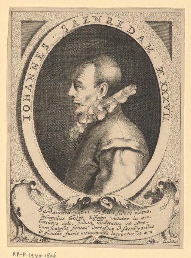 Portrait of Jan Saenredam at the Age of 37