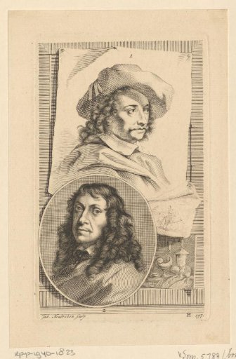 Portraits of Hendrik Verschuring and Willem Kalf