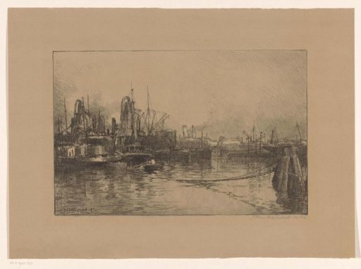 Harbour View in Rotterdam