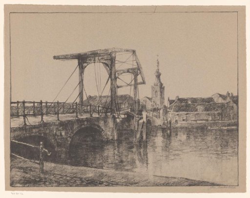 City View with Bridge and Church