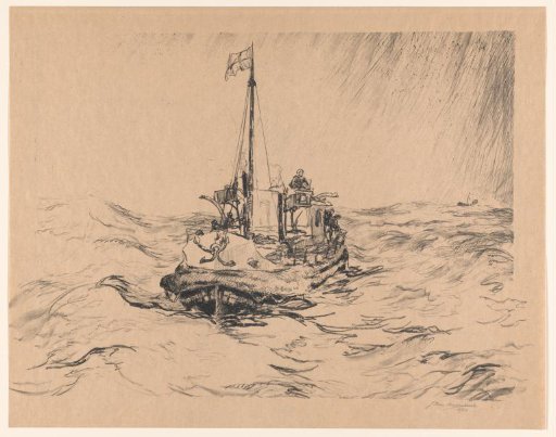 Cutter at Sea