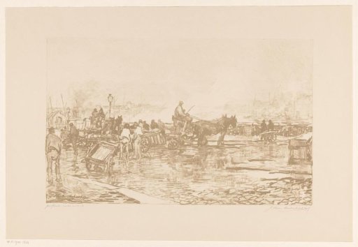 View of the Harbour in Rotterdam