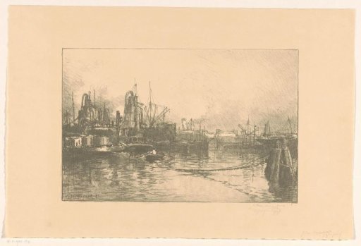 Harbour View in Rotterdam