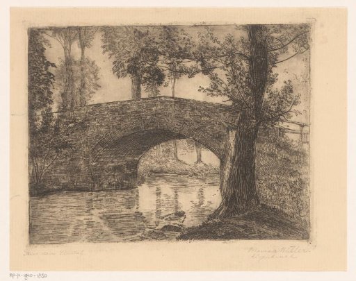 Landscape with bridge