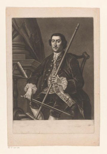 Portrait of Matthew Skeggs as Signor Bumbasto