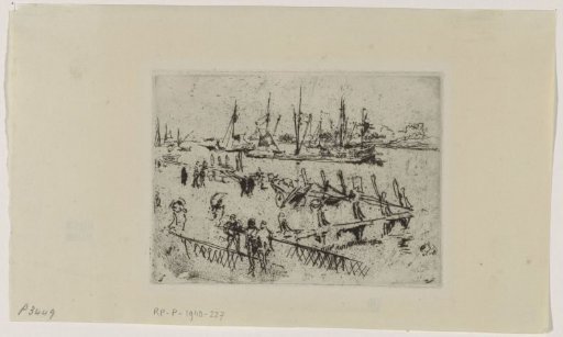 View of the Papendrecht Ferry at Dordrecht