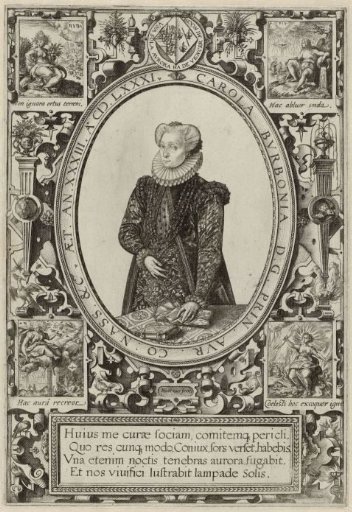 Portrait of Charlotte de Bourbon