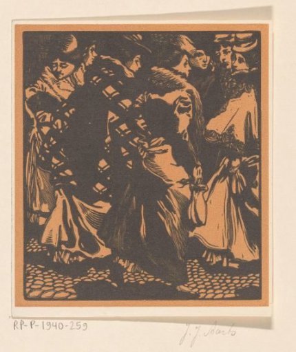 Seven Women on the Street