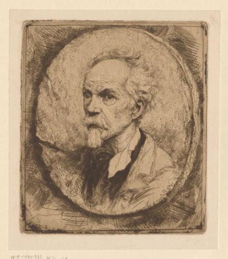 Portrait of Jean Théodore Joseph Linnig, possibly a self-portrait