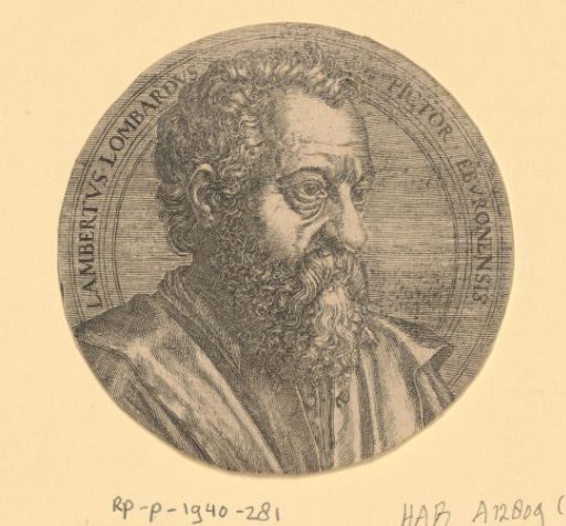 Portrait of Lambert Lombard