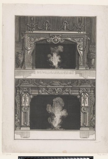 Designs for Two Chimney Pieces