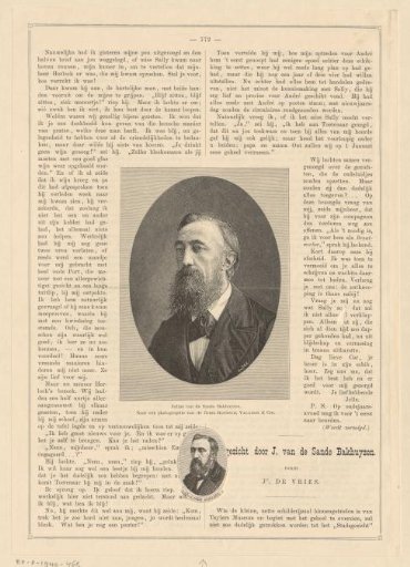 Portrait of Julius van de Sande Bakhuyzen