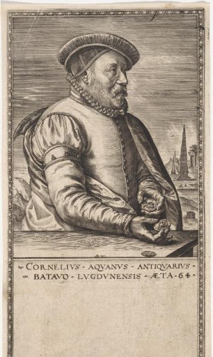 Portrait of the goldsmith Cornelis Claesz. van Aken, aged 64