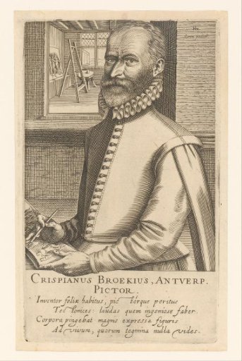 Portrait of Crispijn van den Broeck