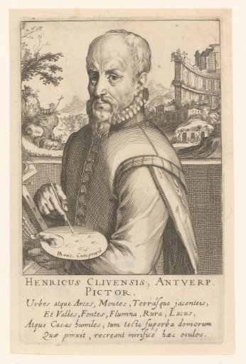 Portrait of Hendrick van Cleef